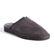 Load image into Gallery viewer, AUS WOOLI UGG UNISEX SHEEPSKIN WOOL Slippers - Dark Grey
