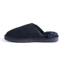 Load image into Gallery viewer, AUS WOOLI UGG UNISEX SHEEPSKIN WOOL Slippers - Navy
