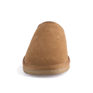 AUS WOOLI UGG UNISEX SHEEPSKIN WOOL Slippers - Chestnut/Tan