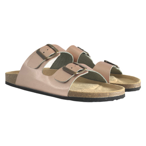 AUS WOOLI AUSTRALIA UNISEX MELBOURNE SANDALS - GOLD