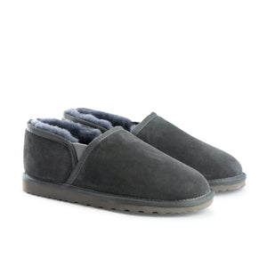 AUS WOOLI AUSTRALIA UNISEX NEWCASTLE EASY SLIP-ON - GREY