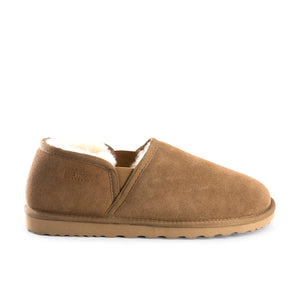 AUS WOOLI AUSTRALIA UNISEX NEWCASTLE EASY SLIP-ON - TAN