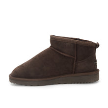 Load image into Gallery viewer, AUS WOOLI AUSTRALIA SHEEPSKIN CLASSIC ULTRA MINI BOOT - CHOCOLATE
