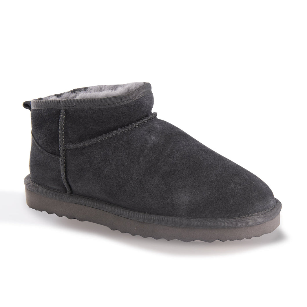 AUS WOOLI AUSTRALIA SHEEPSKIN CLASSIC ULTRA MINI BOOT - GREY