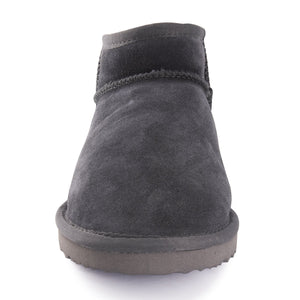 AUS WOOLI AUSTRALIA SHEEPSKIN CLASSIC ULTRA MINI BOOT - GREY