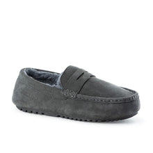 Load image into Gallery viewer, AUS WOOLI AUSTRALIA MENS TERRIGAL COSY MOCCASIN - GREY
