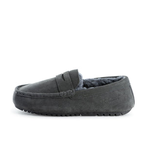 AUS WOOLI AUSTRALIA MENS TERRIGAL COSY MOCCASIN - GREY