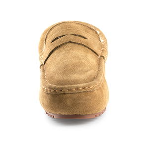 AUS WOOLI AUSTRALIA MENS TERRIGAL COSY MOCCASIN - TAN