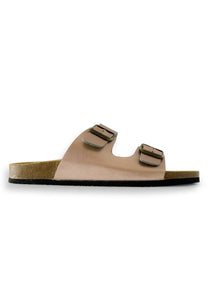 AUS WOOLI AUSTRALIA UNISEX MELBOURNE SANDALS - GOLD