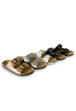 Load image into Gallery viewer, AUS WOOLI AUSTRALIA UNISEX MELBOURNE SANDALS - WHITE
