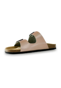 AUS WOOLI AUSTRALIA UNISEX MELBOURNE SANDALS - GOLD